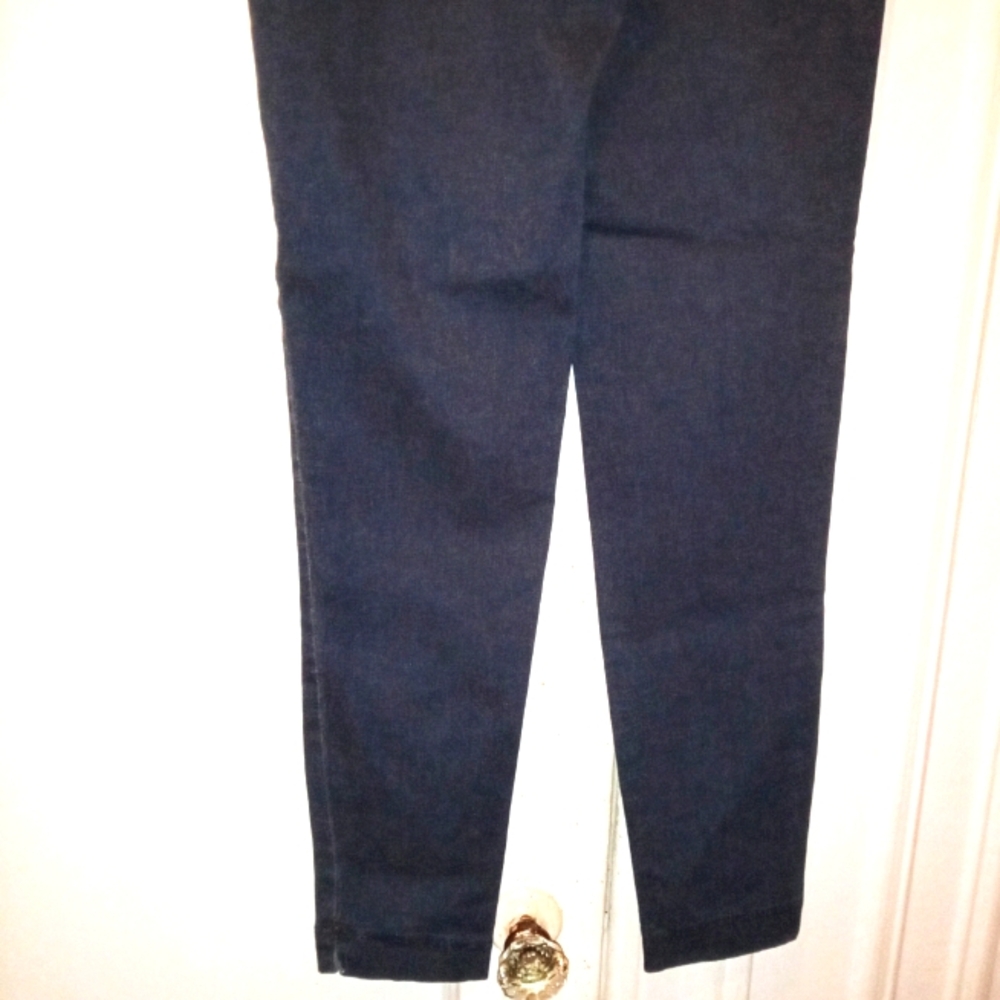 Women's Denim Blue Skinny Jeans Size Large - Picture 8 of 9